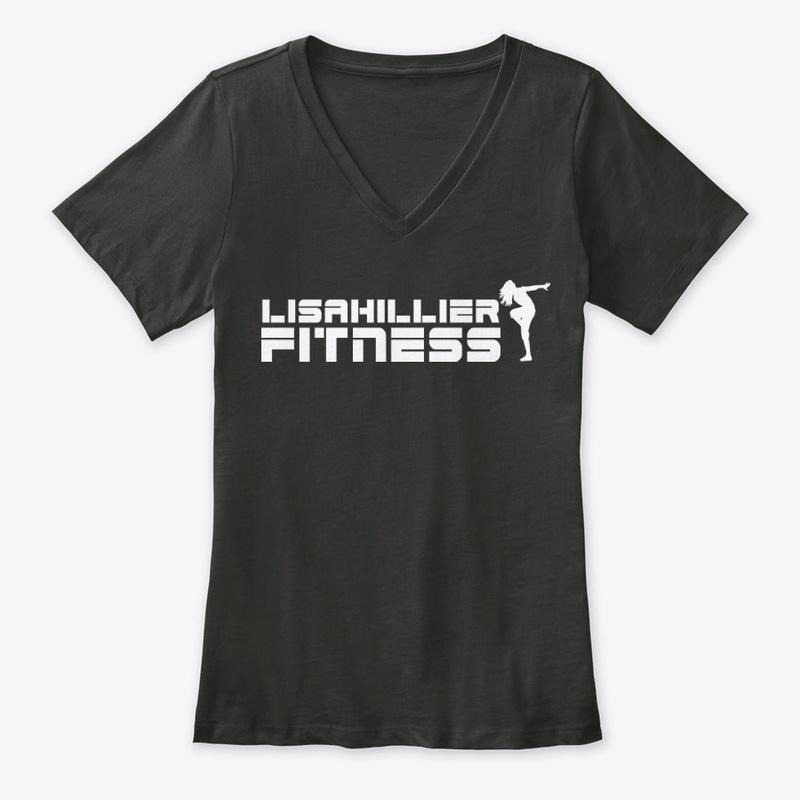 Lisa Hillier Fitness V Neck T Shirt